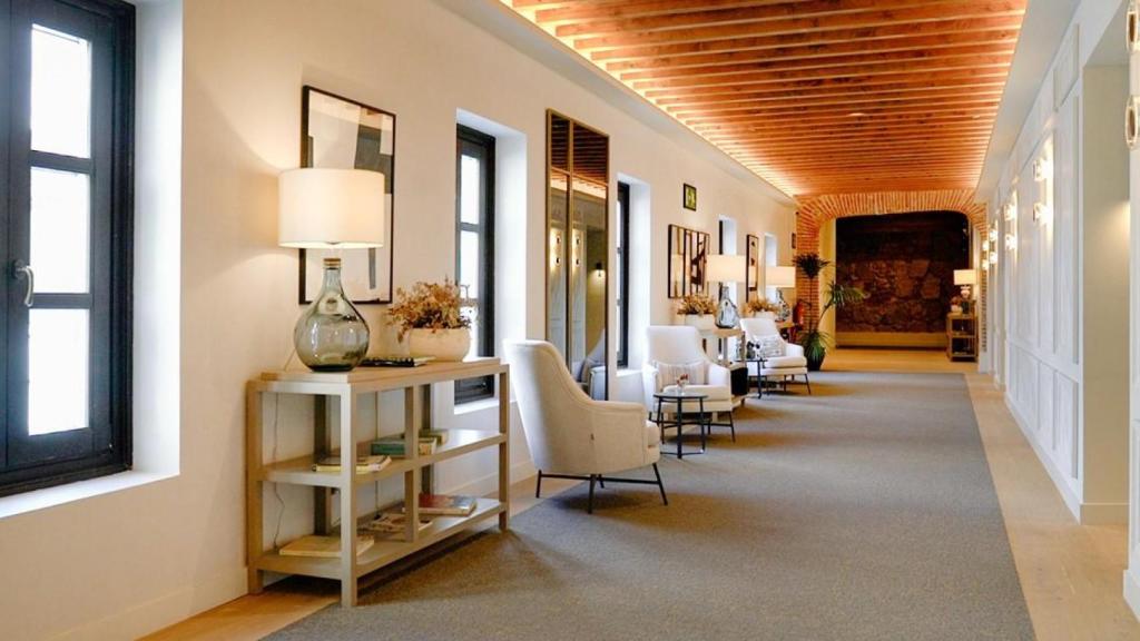 Uno de sus bonitos pasillos