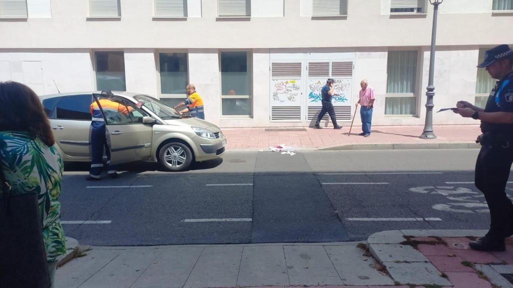 Imagen del accidente