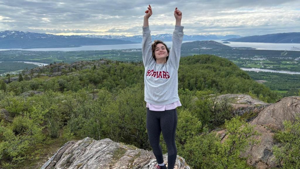 Virgina Benítez en Noruega.
