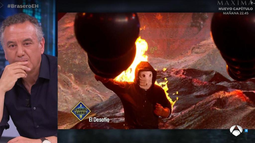 Roberto Brasero, al límite en 'El Desafío'.