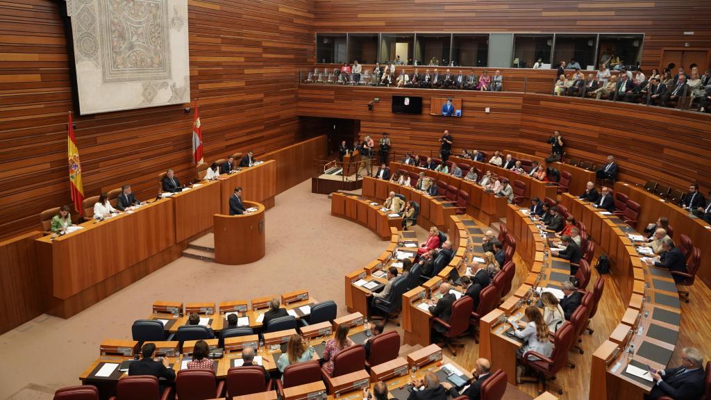 Imagen del debate del estado de la Comunidad que se celebra este miércoles en las Cortes