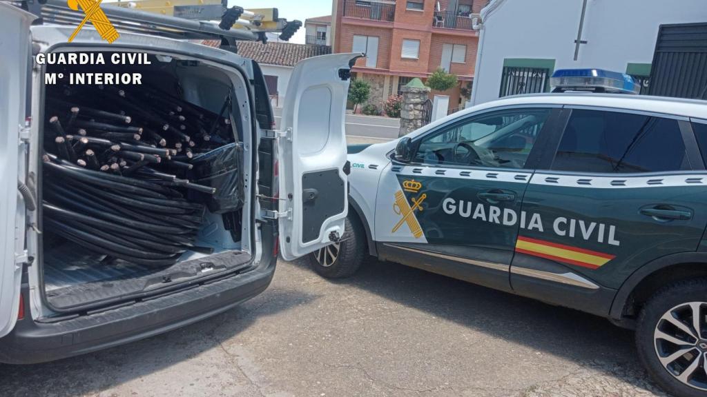 Robo de cobre en Cortos de la Sierra