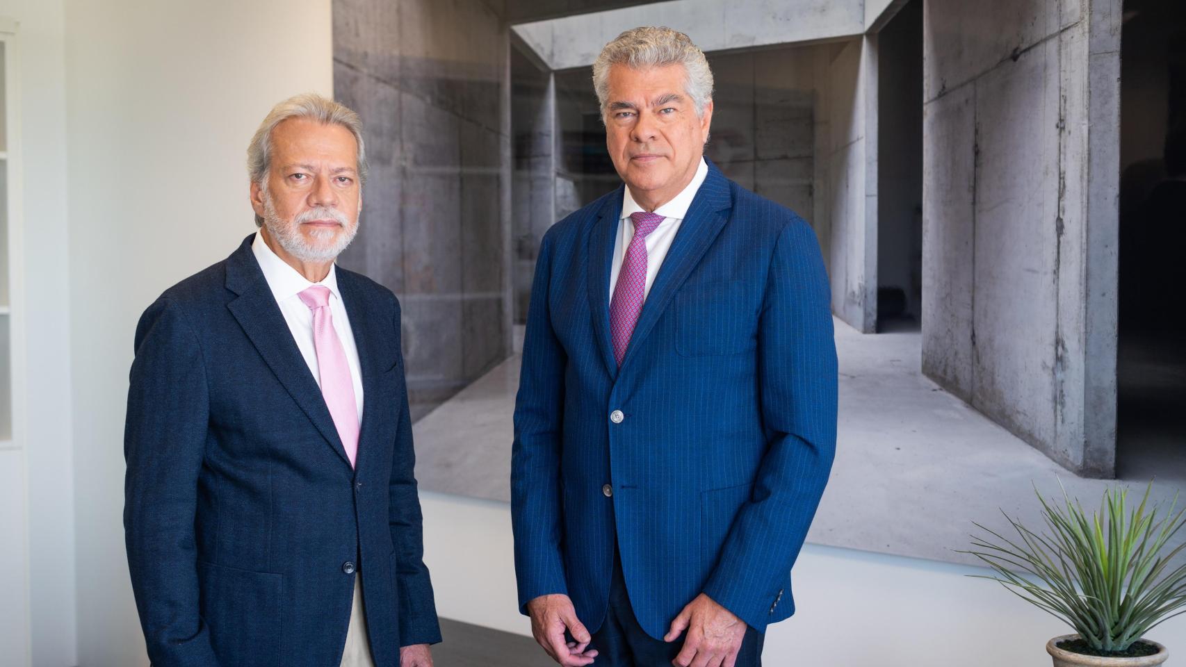 Luis Amodio y Mauricio Amodio, presidente y vicepresidente de OHLA.