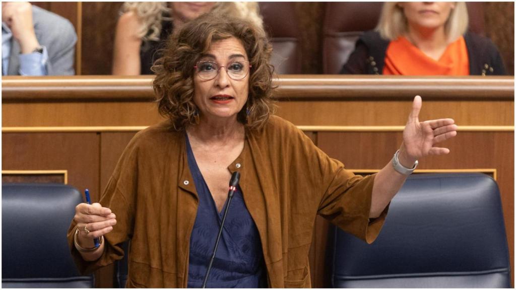 La vicepresidenta primera y ministra de Hacienda, María Jesús Montero este miércoles