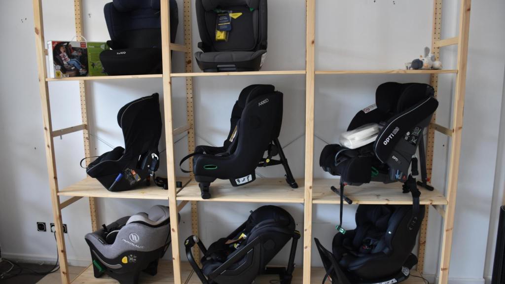 Muestrario de varias sillas