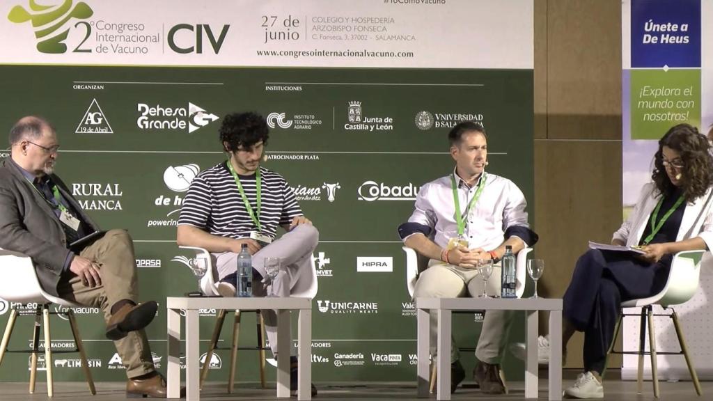 Una de las mesas del Congreso del Vacuno