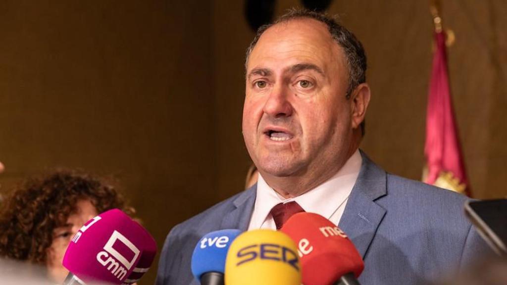 Julián Martínez Lizán, consejero de Agricultura, Ganadería y Desarrollo Rural de Castilla-La Mancha.