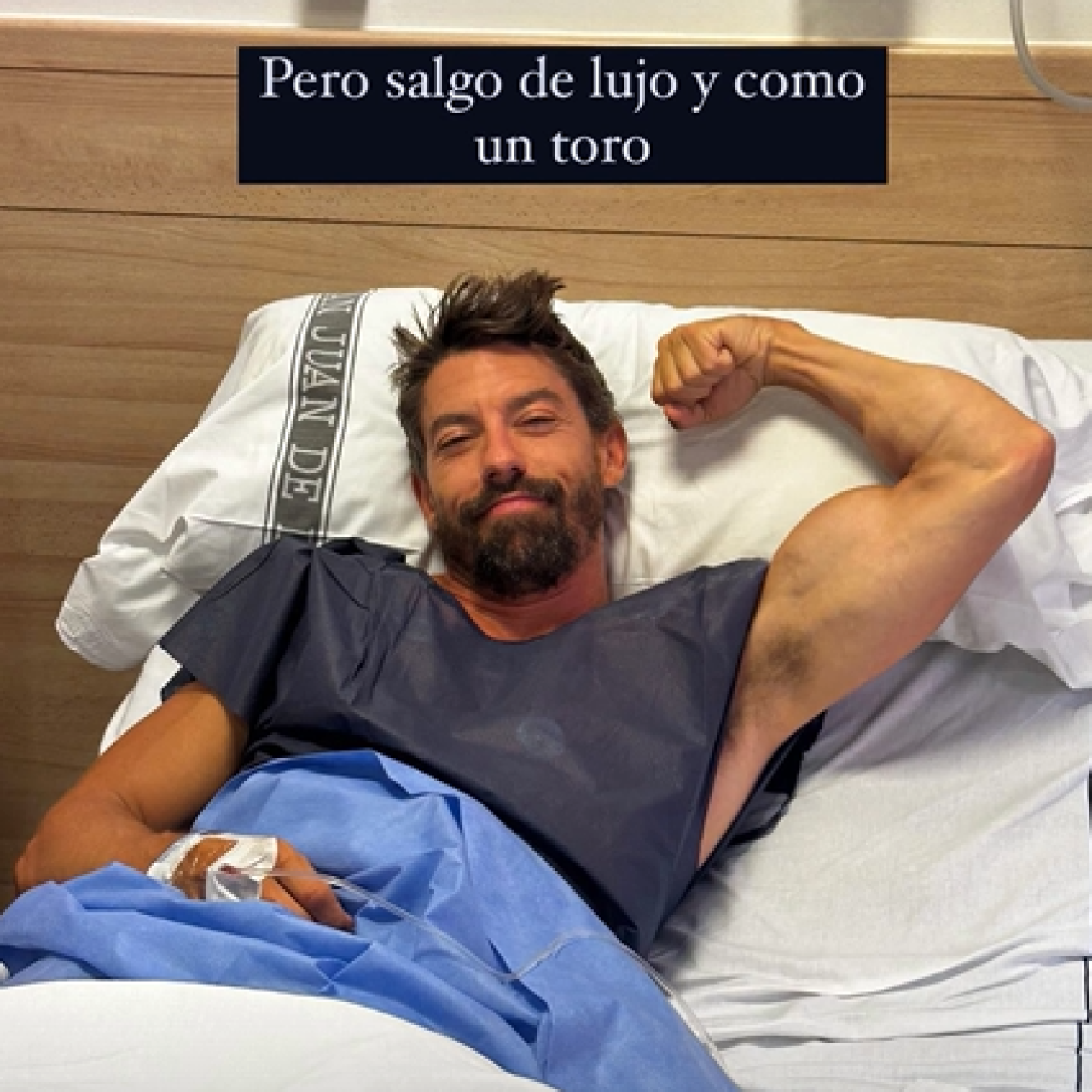 Adrián Lastra en una imagen compartida en sus redes sociales.