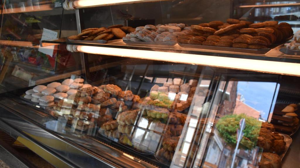 Uno de los mostradores