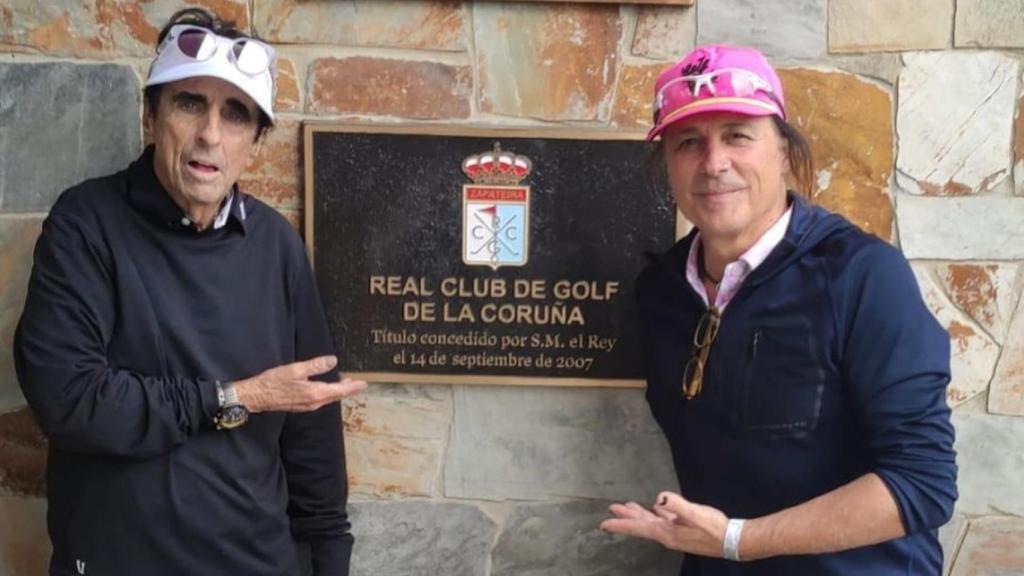 Alice Cooper y su gruitarrista Ryan Roxie