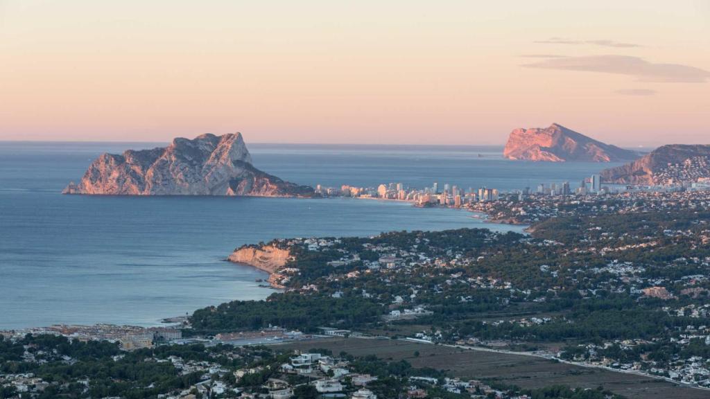 Amanecer en Teulada Moraira.
