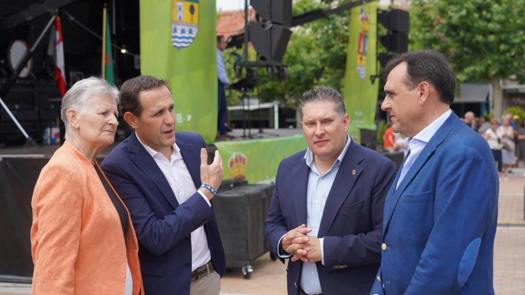 El presidente de la Diputación de Valladolid inaugura la XXI Convivencia de Personas Mayores y el I Festival Gastronómico de Alimentos de Valladolid