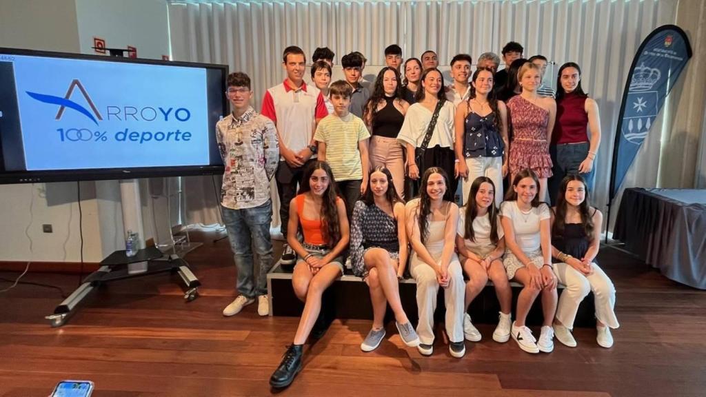 Becados del programa Arroyo 100% Deporte