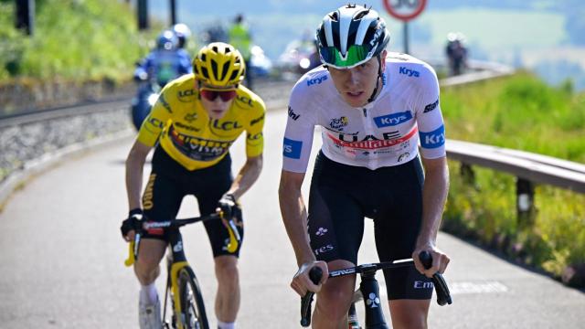 Tadej Pogacar y Jonas Vingegaard, en el Tour de Francia 2023