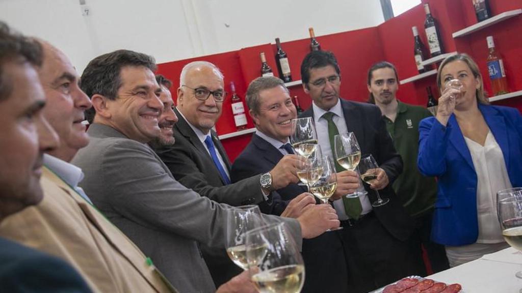 García-Page durante la inauguración de FERCAM.