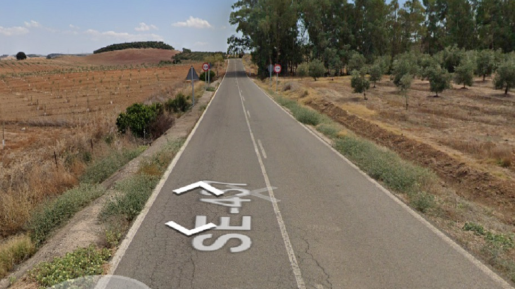 La carretera donde ocurrieron los hechos.