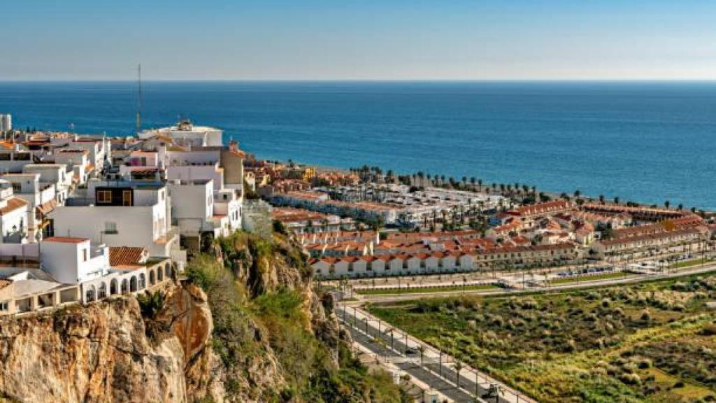Vista general de Salobreña, en Granada.