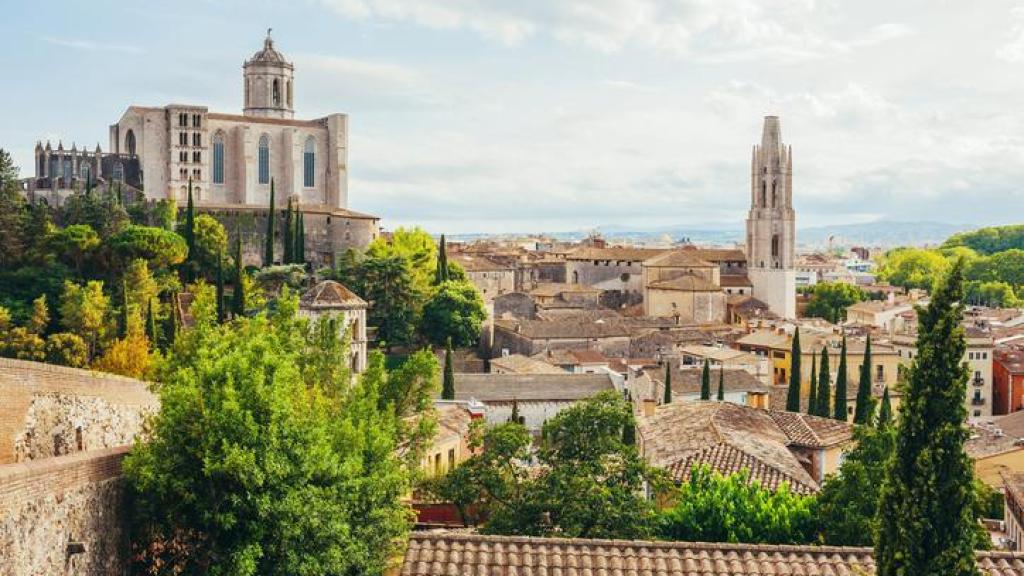 Catedral de Santa María en Gerona.
