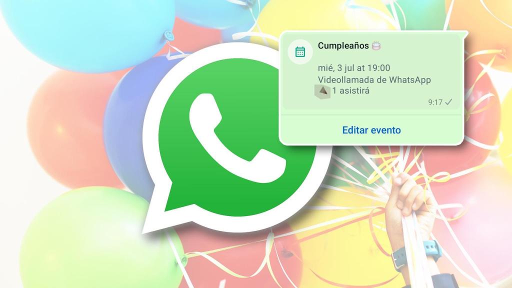 Eventos en WhatsApp