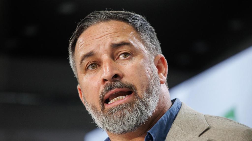 El presidente de Vox, Santiago Abascal.