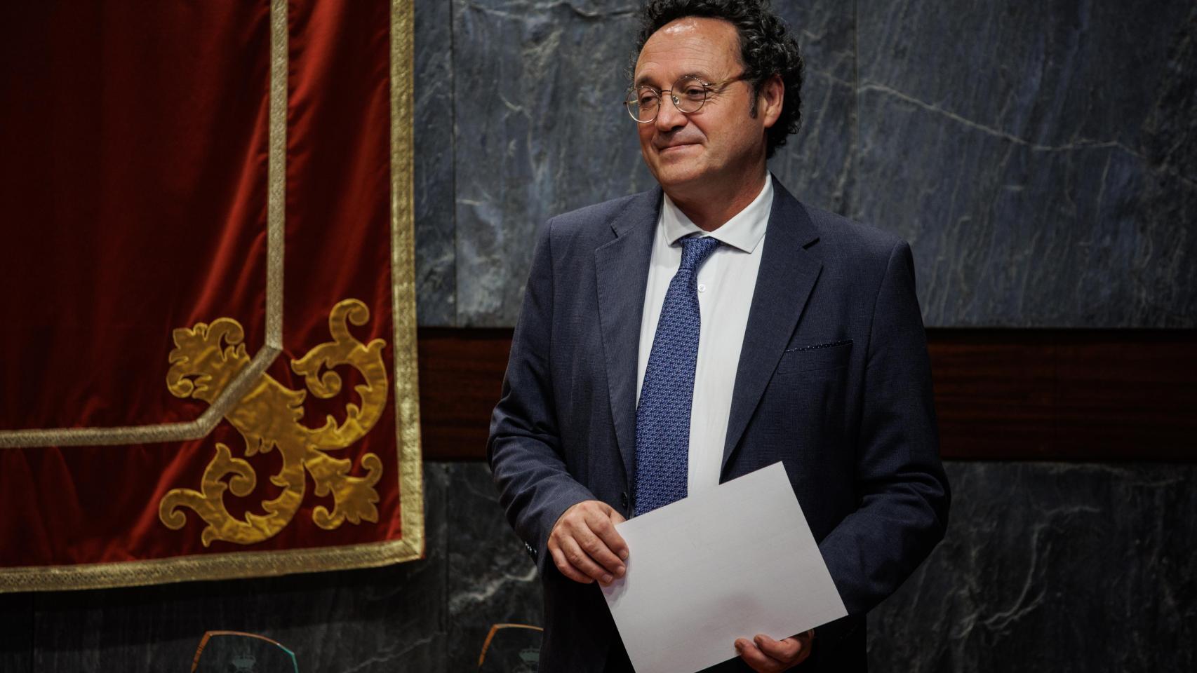 El fiscal general del Estado, Álvaro García Ortiz, en un acto la semana pasada