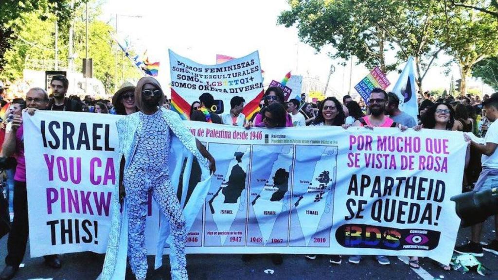 Imagen de la marcha del Orgullo Crítico en junio de 2022.