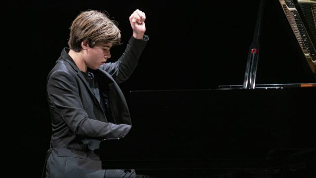 Guillermo Hernández en uno de sus conciertos.