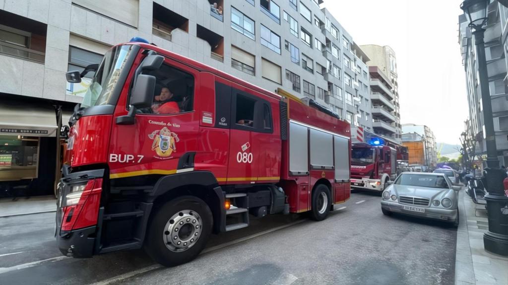 Bomberos de Vigo.