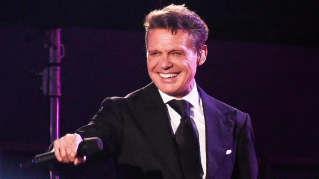 Luis Miguel durante su concierto en Córdoba.