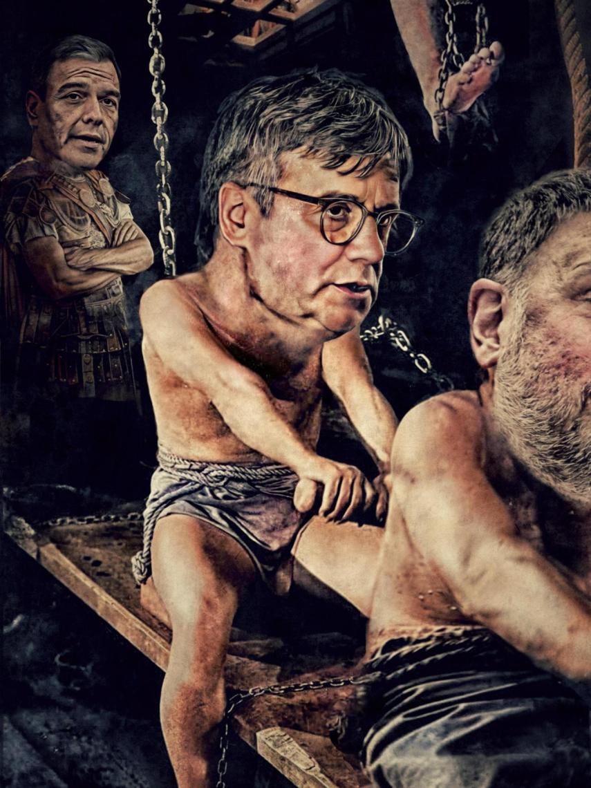 Puigdemont, a galeras.