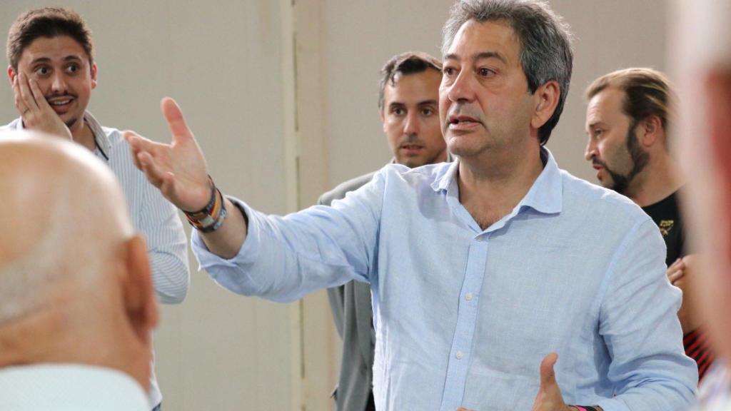 Vicente Barrera, en una imagen da archivo. EE