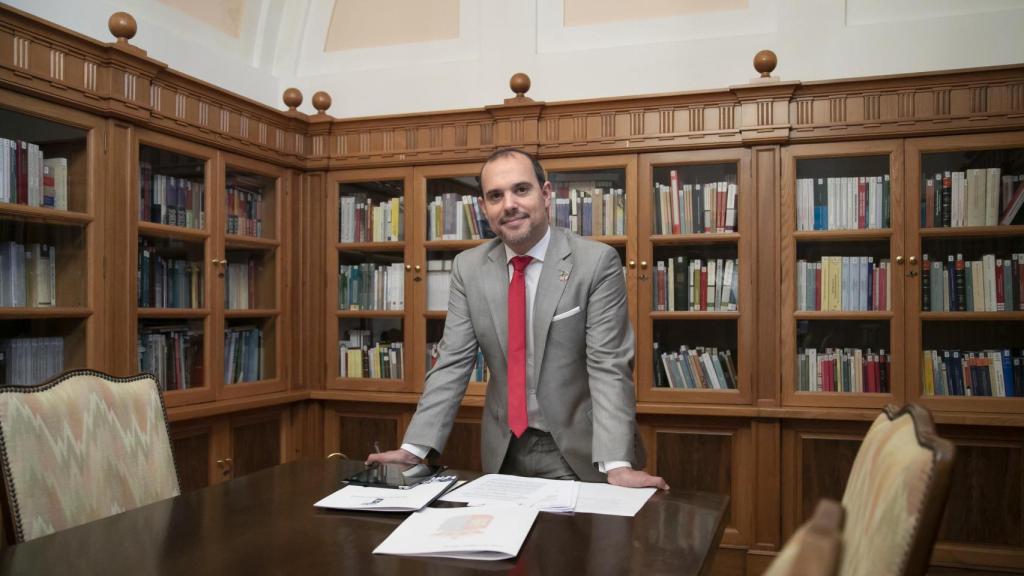 Pablo Bellido, presidente de las Cortes de Castilla-La Mancha.