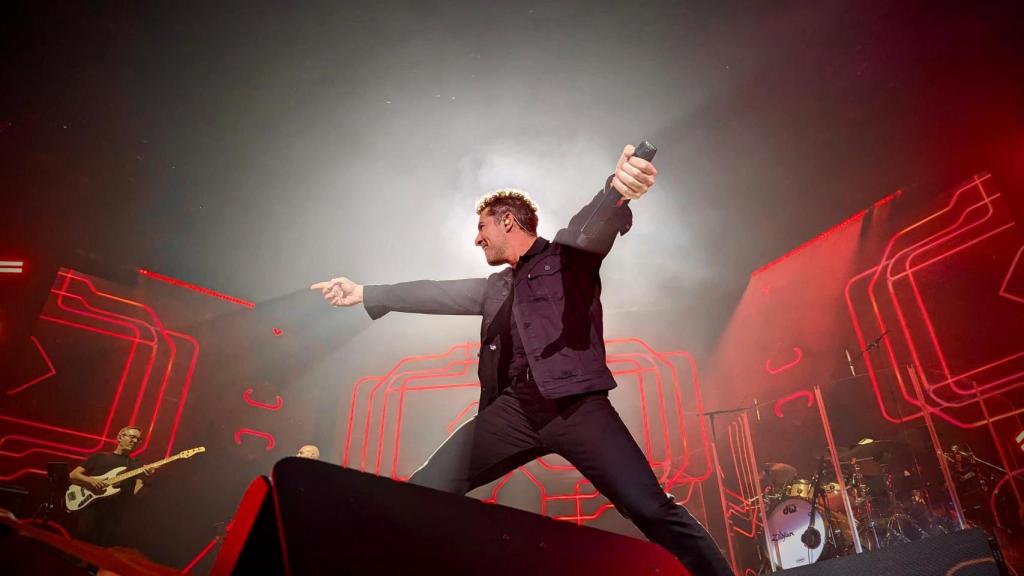 Una imagen de David Bisbal en Málaga.