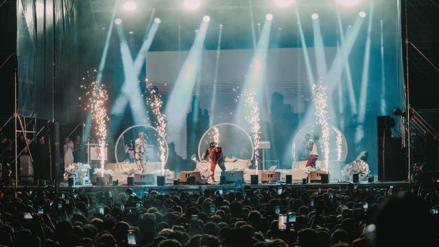 La Mafia del Amor en el festival Infierno, el 28 de junio en la playa de Salobreña. Foto: Juan Flores