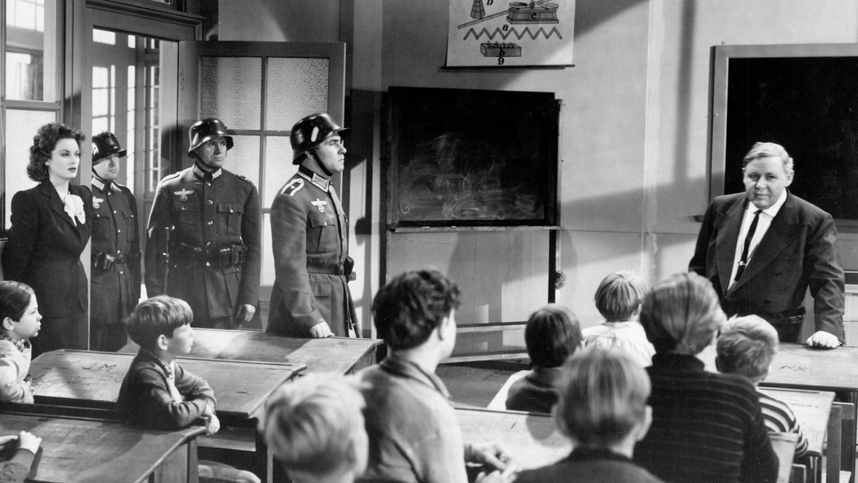 Un momento de 'Esta tierra es mía' (1943), de Jean Renoir