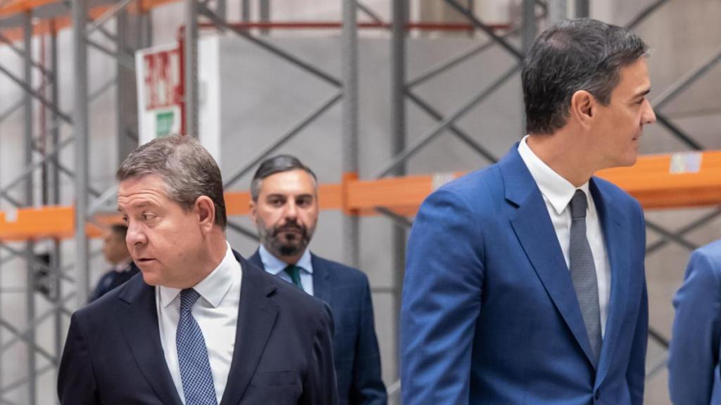 Emiliano García-Page y Pedro Sánchez en una imagen de archivo.