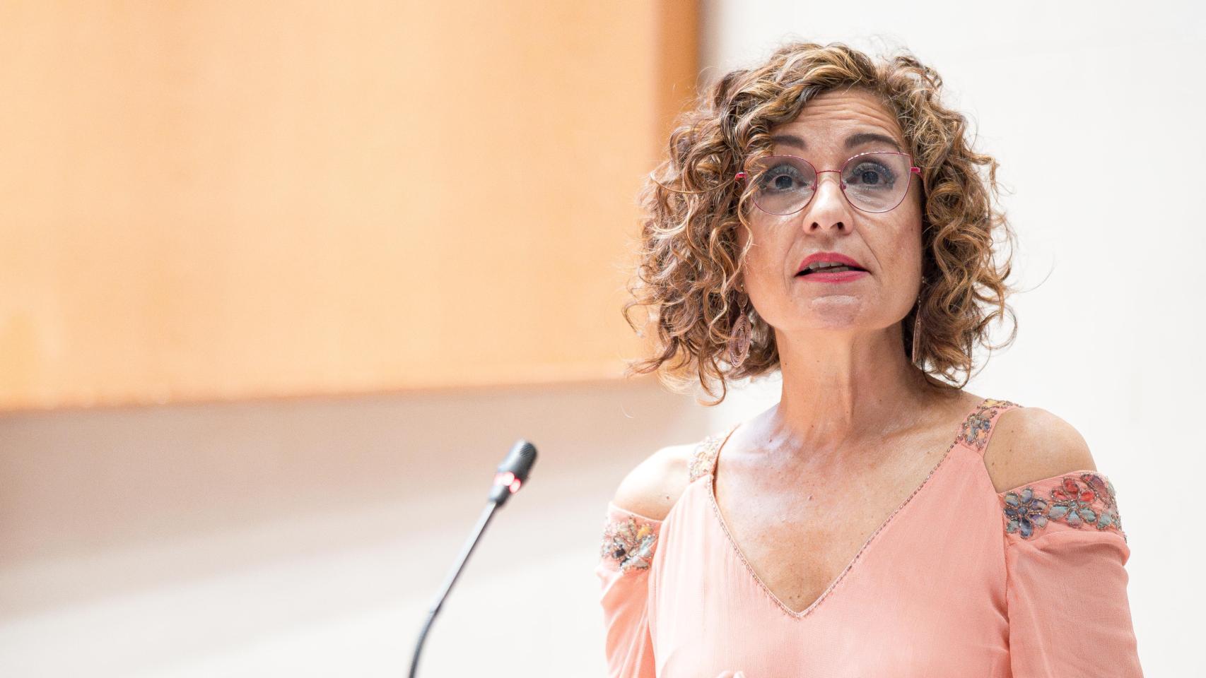 La vicepresidenta primera y ministra de Hacienda, María Jesús Montero