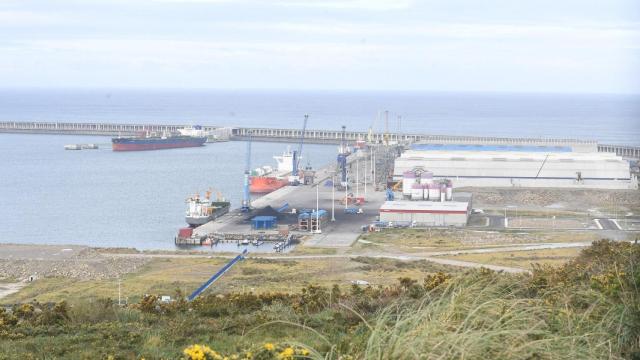 El Puerto Exterior de Punta Langosteira en una foto de archivo.