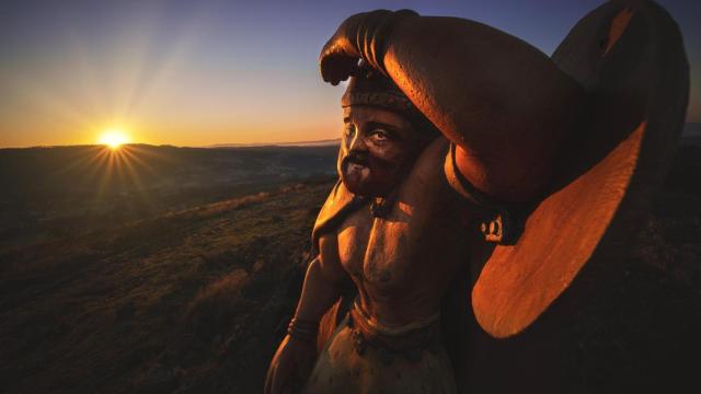 Atardecer en Santiago de Compostela