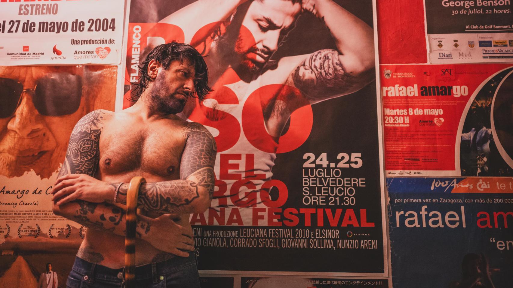 Rafael Amargo, bailaor granadino.