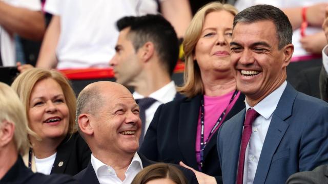 Sánchez, en una imagen de archivo junto a otros líderes europeos./