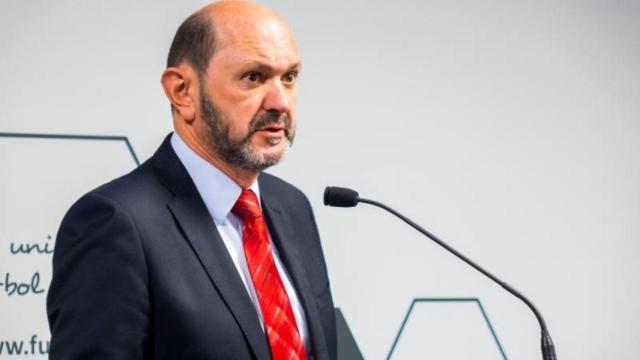 Rafael Louzán, presidente de la RFGF