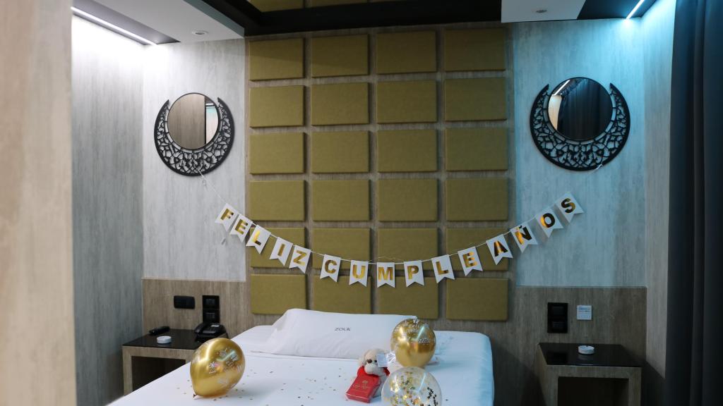 Interior de la suite 104.