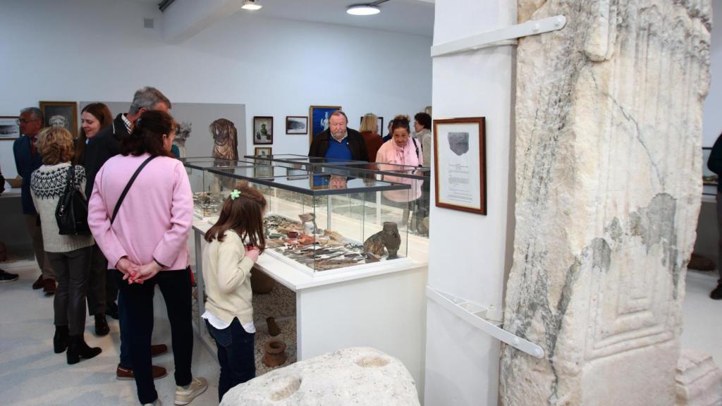 Museo con restos romanos en la población.