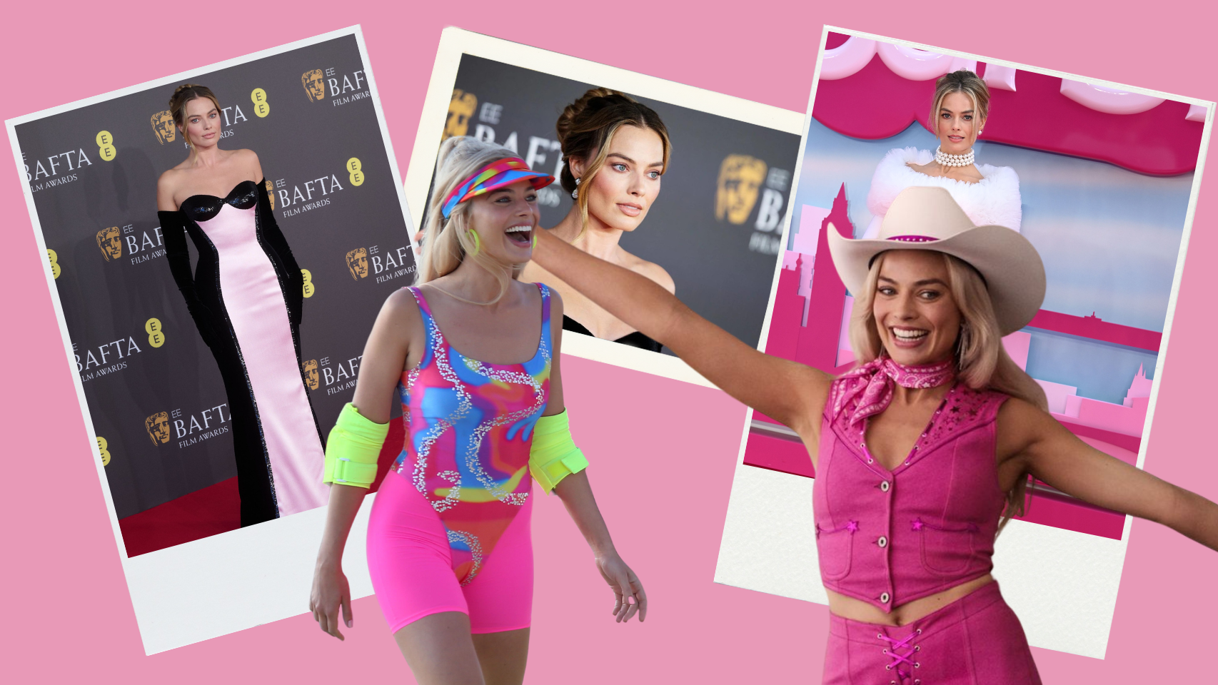 La actriz Margot Robbie en 10 looks diferentes desde los Óscars hasta las premières.