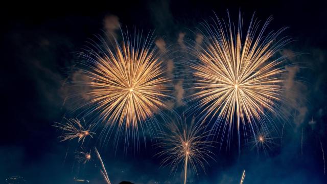 Sesión de fuegos artificiales