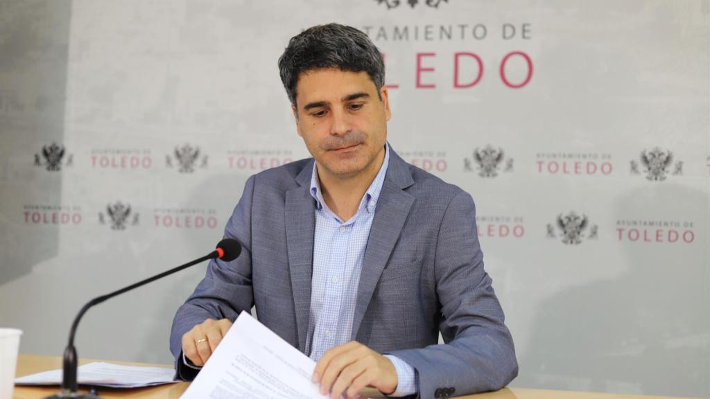 Juan José Alcalde, portavoz del equipo de Gobierno en el Ayuntamiento de Toledo.