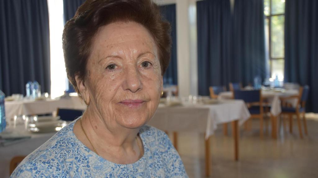 María Jesús, una de las residentes