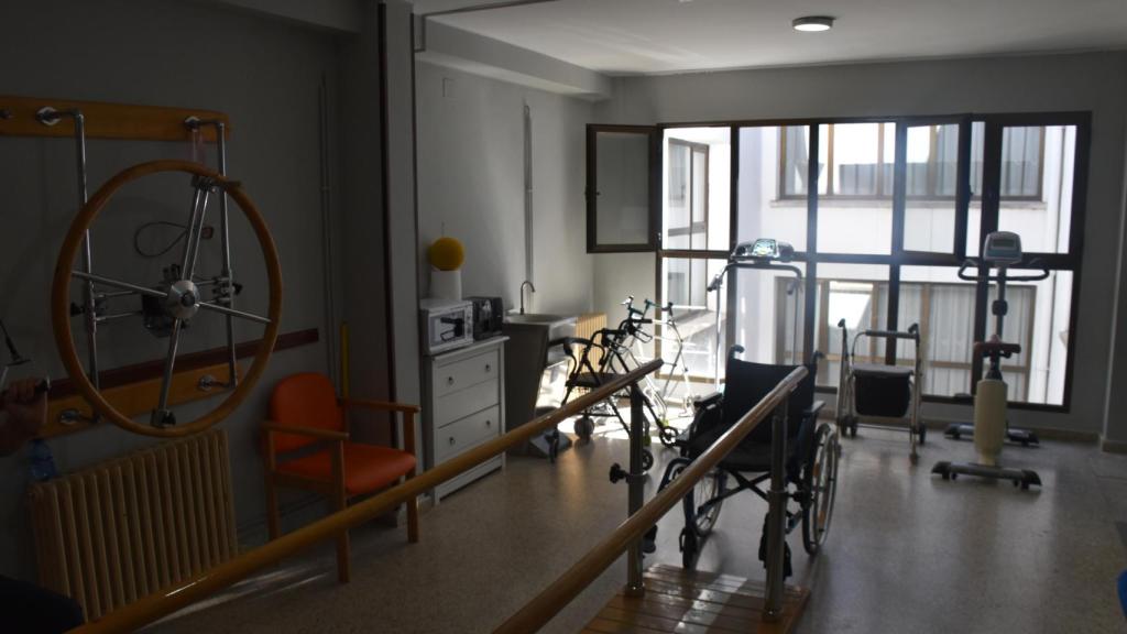 La zona de fisioterapia