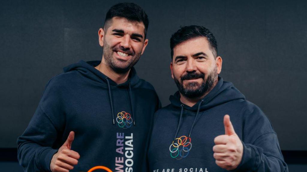 Los dos fundadores de este torneo empresarial.